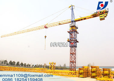 China QTZ5515 External Climb Construction Cranes Tower 8tons Load 1.5t Tip Load supplier