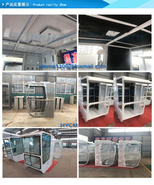 China OEM Spare Parts Cabin for Tower Crane with Light Seat joystick Low Price supplier